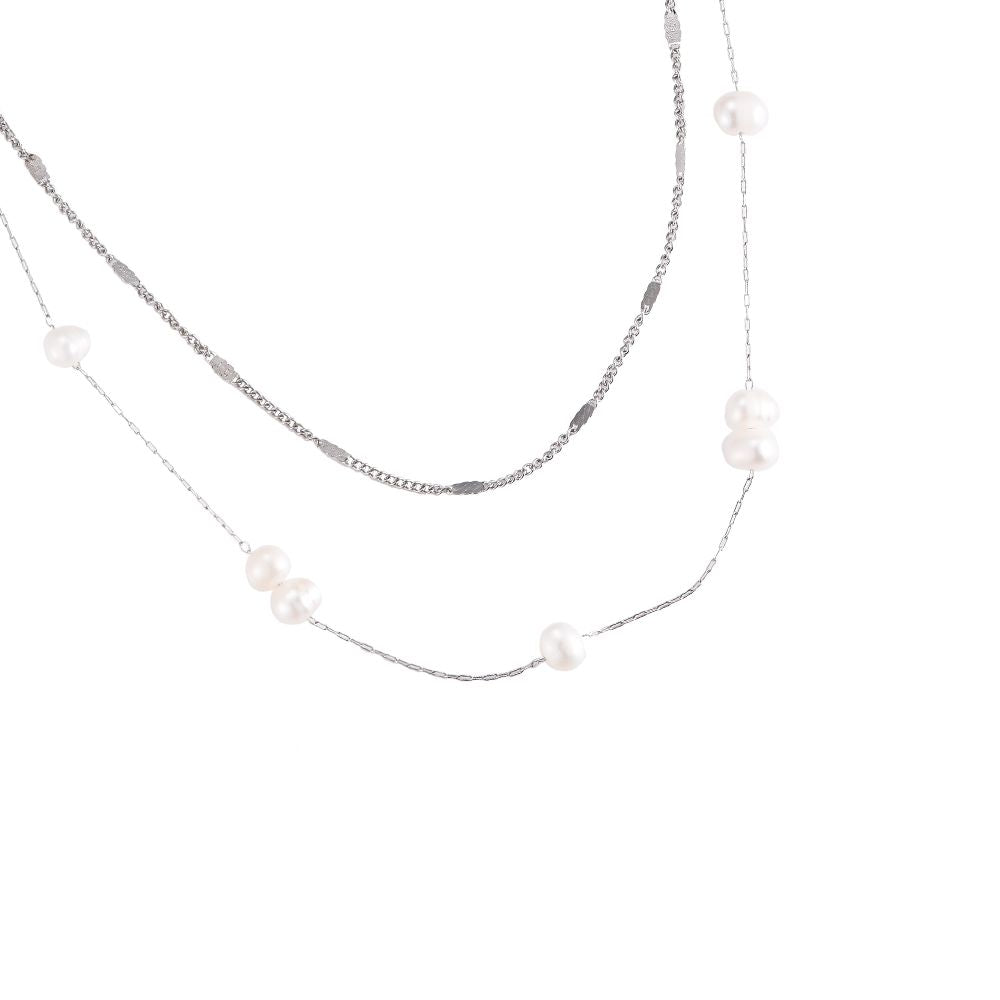 Dottilove Bubbly Pearls Multilayered Kette