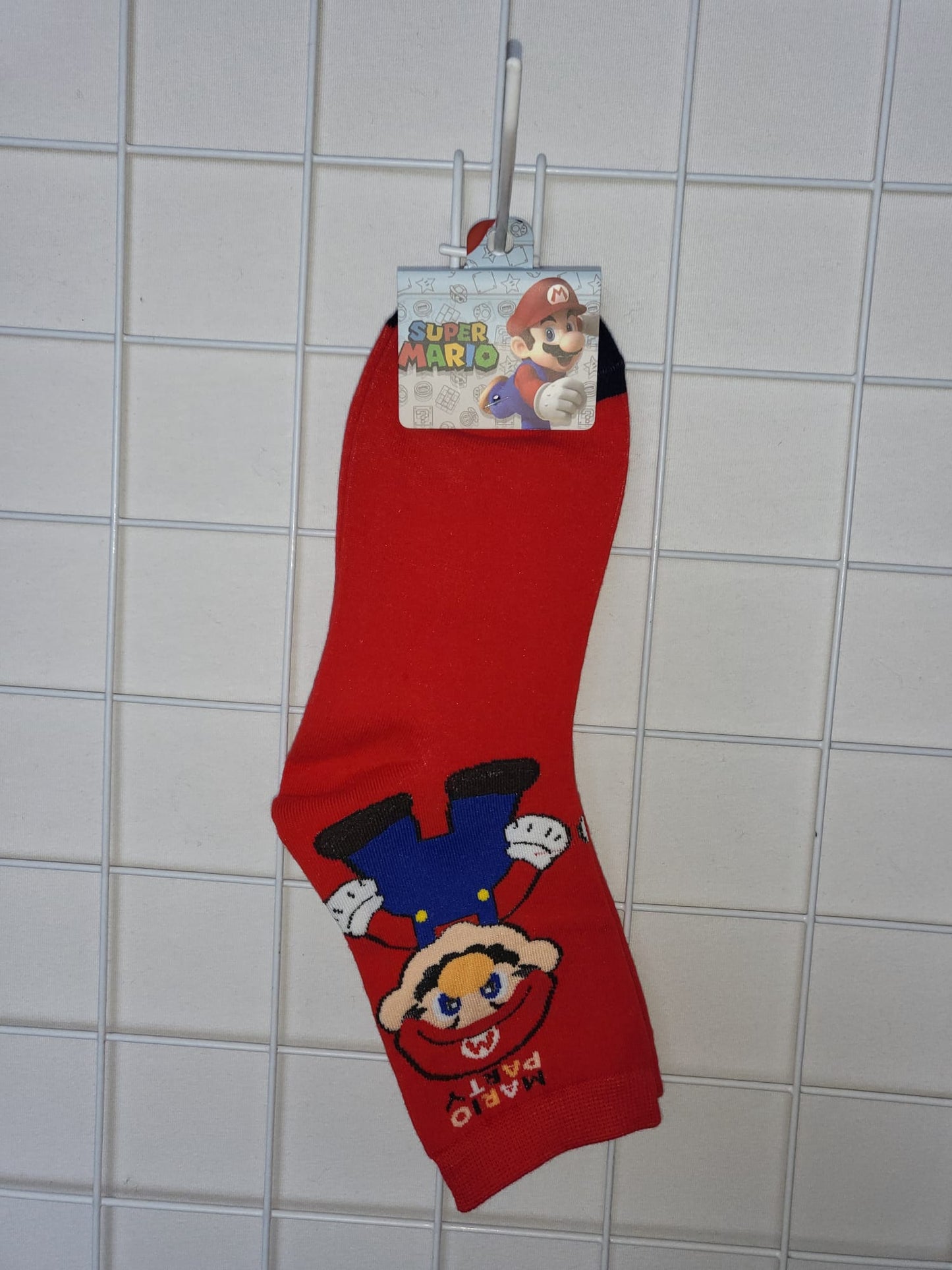 🧦 Super Mario Socken – für echte Nintendo-Fans! 🎮⭐