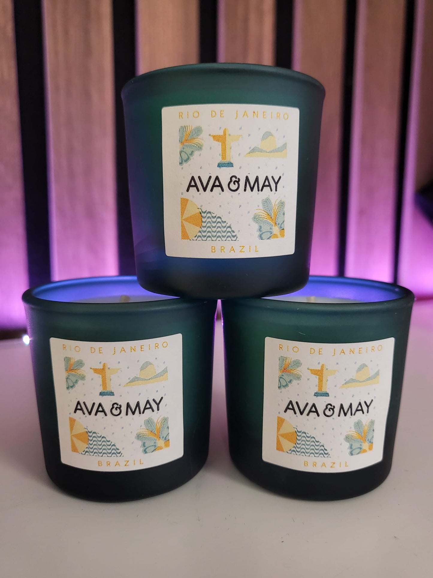 AVA & MAY Duftkerze — Mini Kerze Rio de Janeiro - Brazil
