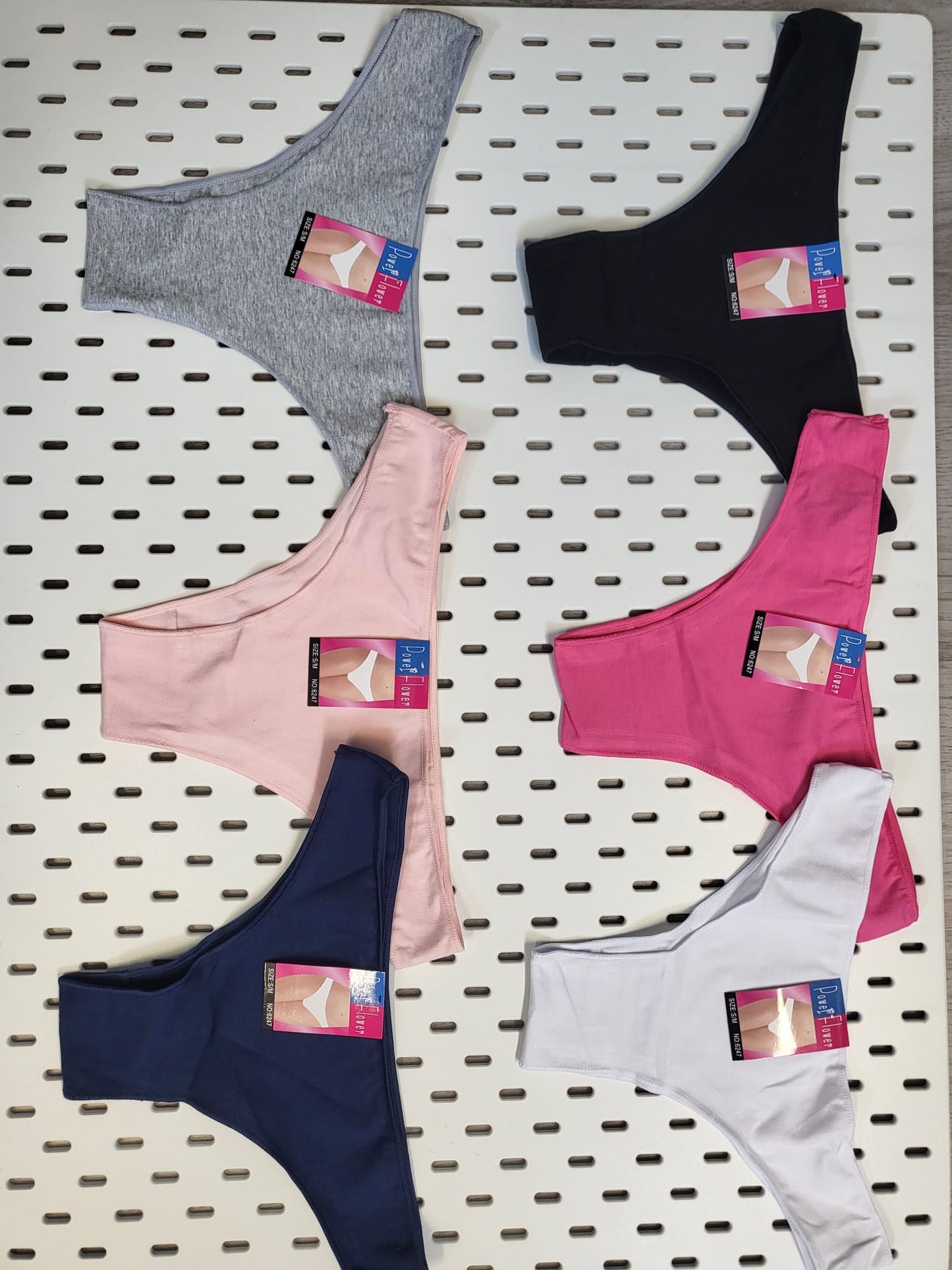 Damen-Slip aus 95% Baumwolle 5% Elasthan – Bequemer Alltags-Slip S/M L/XL