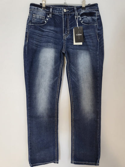 Flamingo Jeans Gr S (fällt größer aus) mit sternchen, american style 044