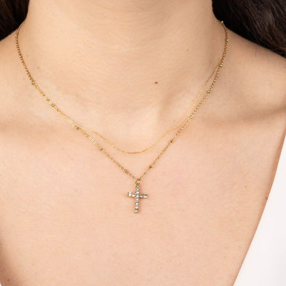 Dottilove Luminous Cross Kette