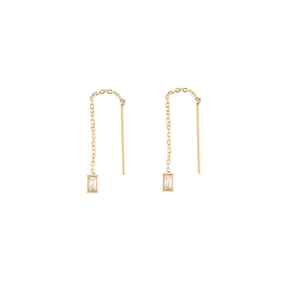 Dottilove Frame Diamond Ohrringe