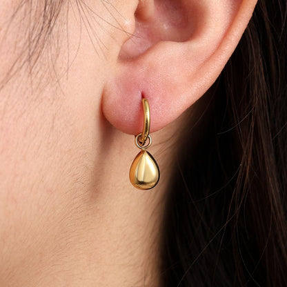 Dottilove Bright Drop Ohrringe Vergoldet