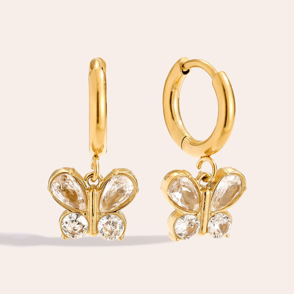 Dottilove Diamond Nice Butterfly Ohrringe