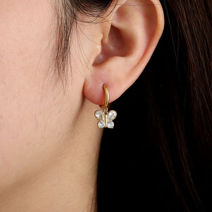 Dottilove Diamond Nice Butterfly Ohrringe