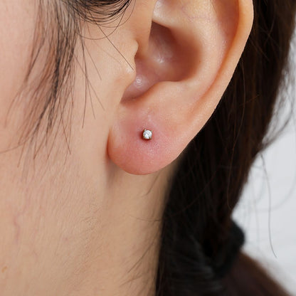 Dottilove Piercing 2mm Diamond Dot Edelstahl Piercing