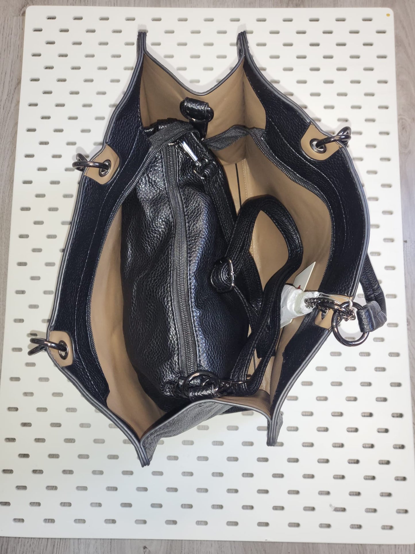 👜 Stylische Kunstledertasche mit passender kleiner Tasche – modern, praktisch & edel zugleich