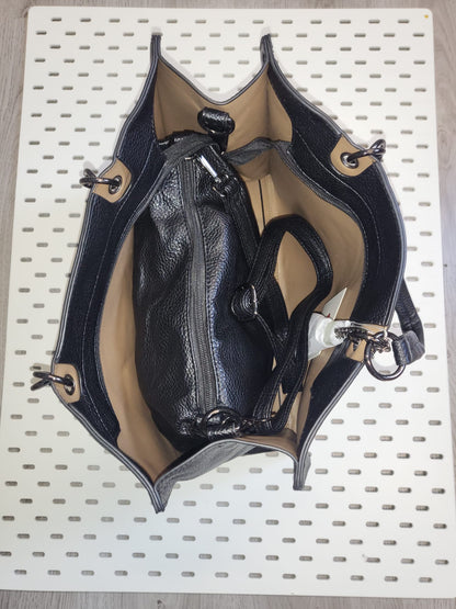 👜 Stylische Kunstledertasche mit passender kleiner Tasche – modern, praktisch & edel zugleich