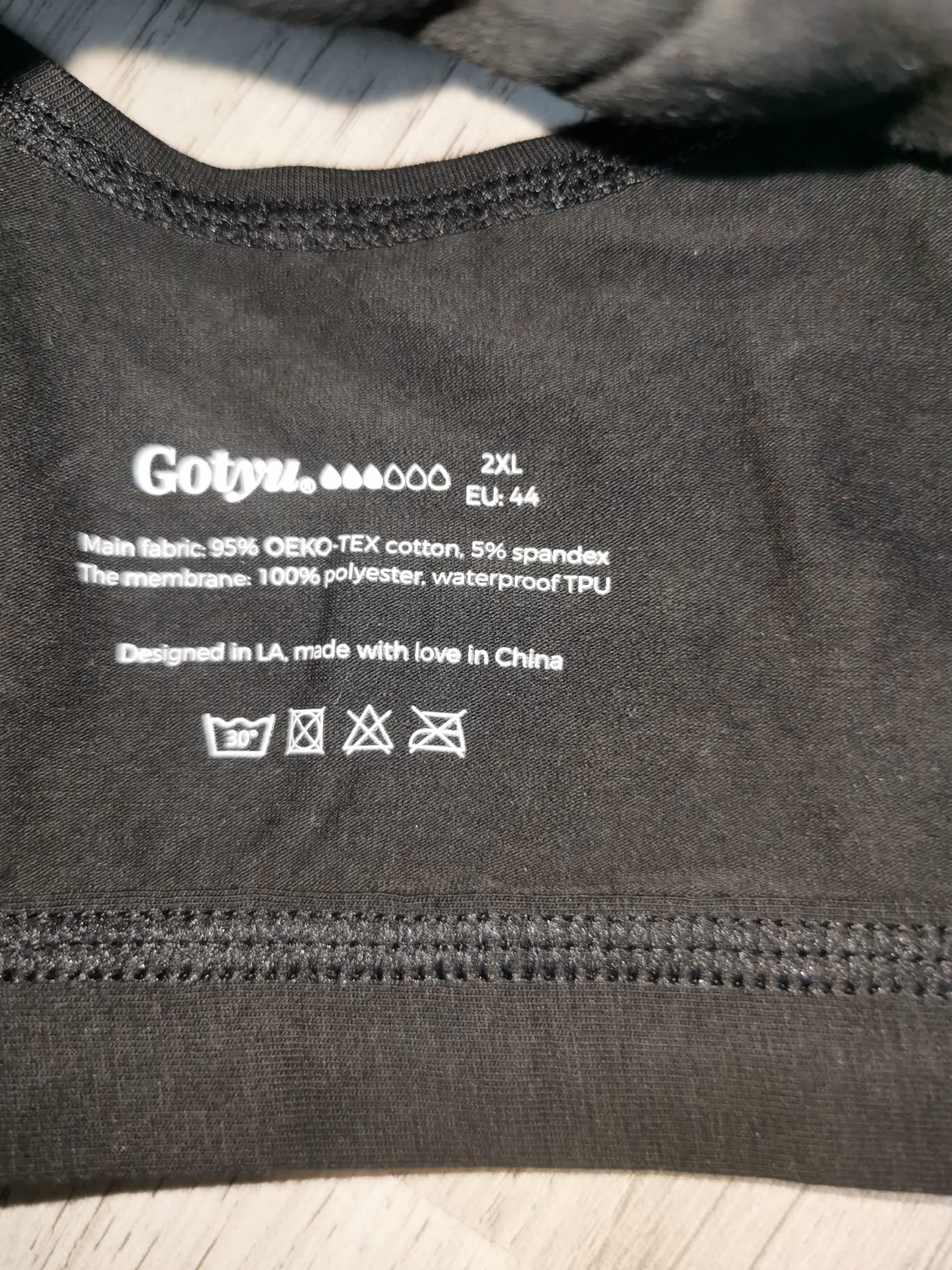 GOTYU BH 3 Tropfen 2 Farben Gr 2XL