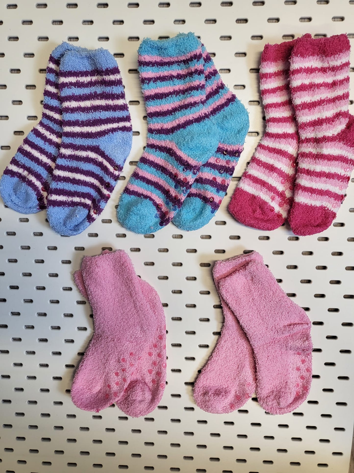 Kuschelige Kuschelsocken ABS Mädchen (5er PAck) Gr. 28-36