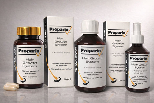 PROPARIN 3er Set Hair-Growth-System bestehend aus Shampoo,Tonic,Kapseln