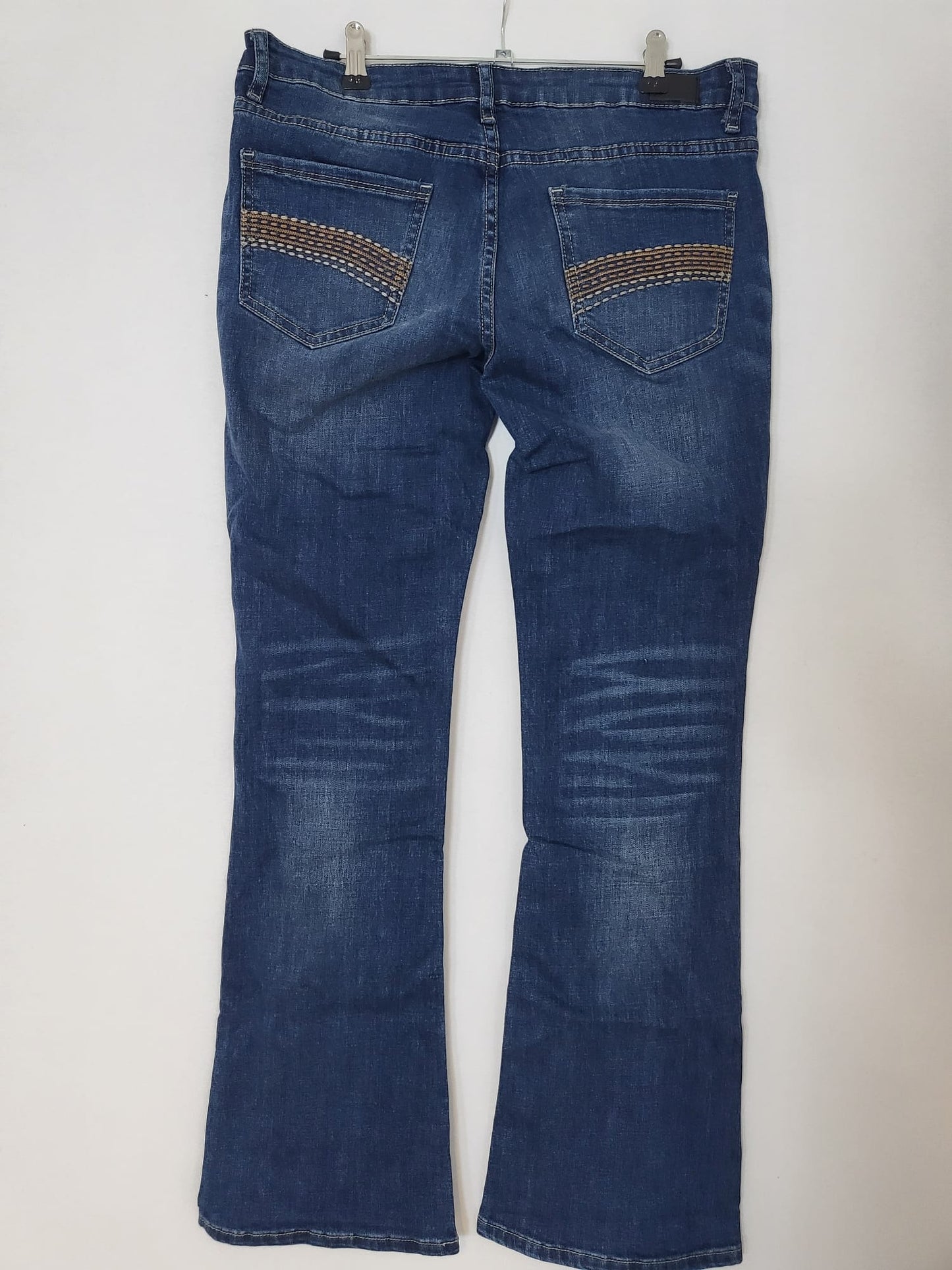 Flamingo Jeans leichte Waschung mit Schlag Gr L 040