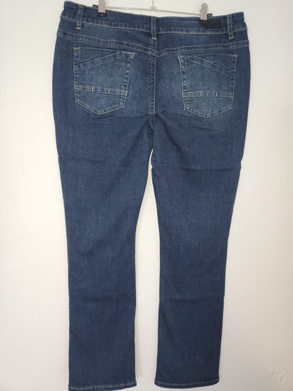 Flamingo Basic Jeans dunkel Blau Gr XL 059