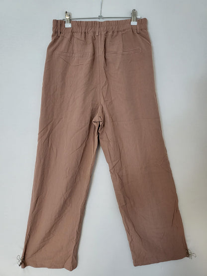 Halara Hose AltRosa mit Gummizug am hinterem Bund Gr S Regular 026