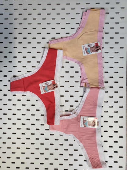 Damen-Slip „UO KIN“ aus Bio-Baumwolle – Komfort femininer Spitzenrand XL - XXL