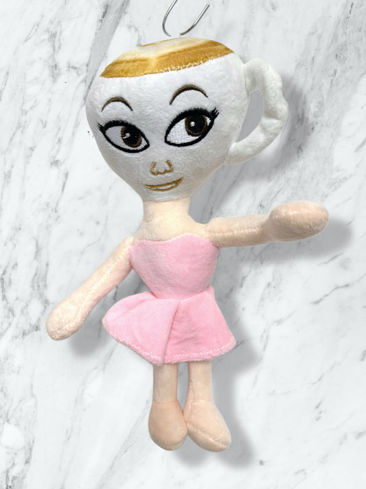 Kuscheltier Ballerina „Cappuccino“ – ca. 29 cm