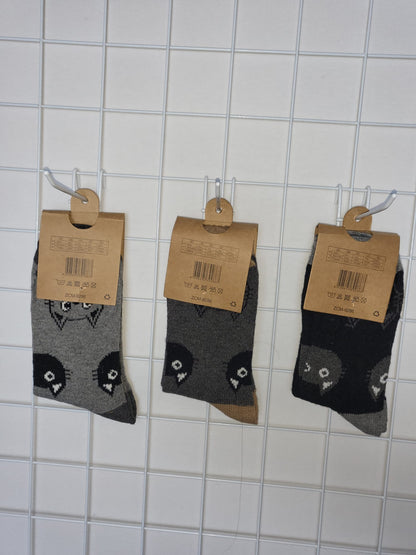 🧦Alpaka-Socken mit Katzenmotiv – weich, warm & tierisch süß 🐾