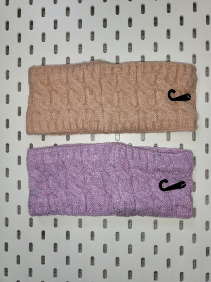 Weiches Stirnband in Rosa & Lila