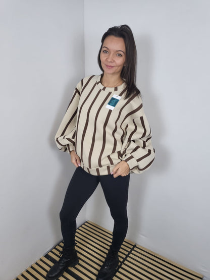 Gestreifte Oversize-Sweatshirts – Komfort trifft auf Style