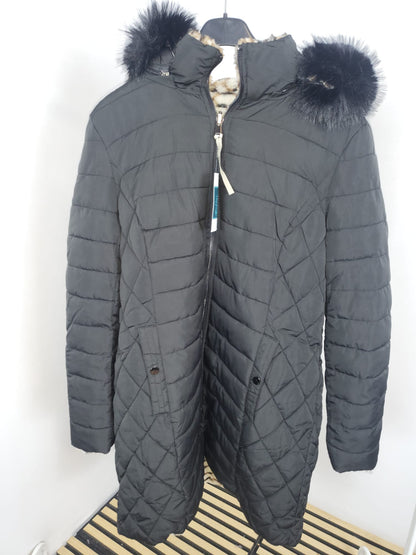 Warme, kuschelige Wendejacke mit abnehmbarer Kapuze