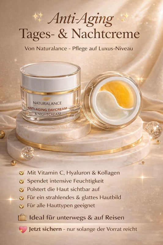 Naturalance Anti-Aging Tages(15ml)- Nachtcreme(15ml) - (2in1)