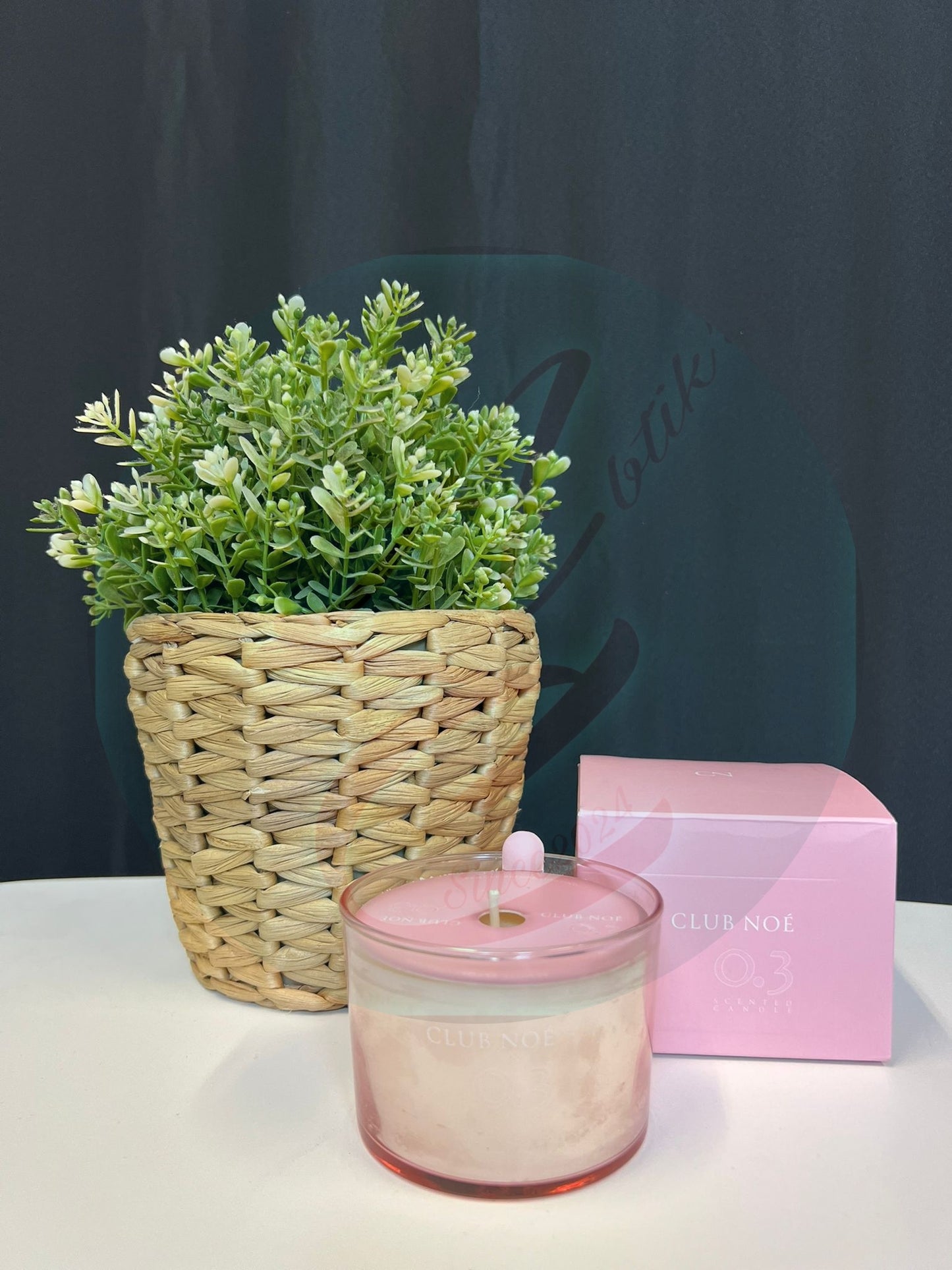 B-Ware CLUB NOÉ 0.3 Duftkerze – Rosa Edition
