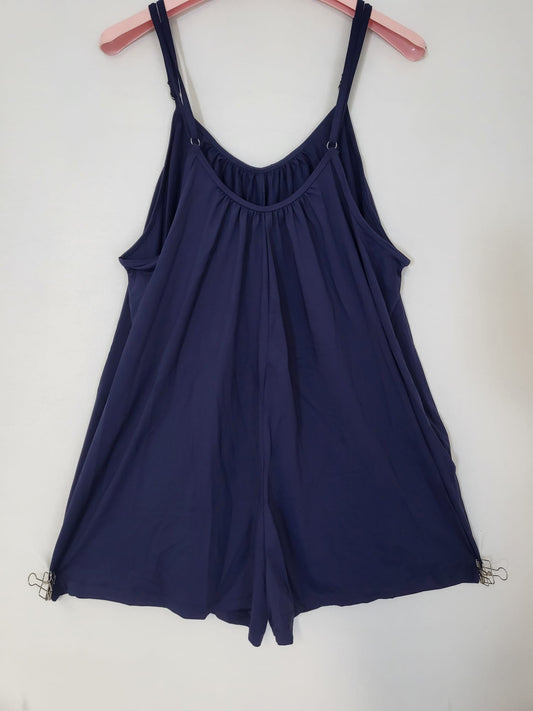 Halara Jumpsuit Kurz Dunkelblau Gr S Regular  033