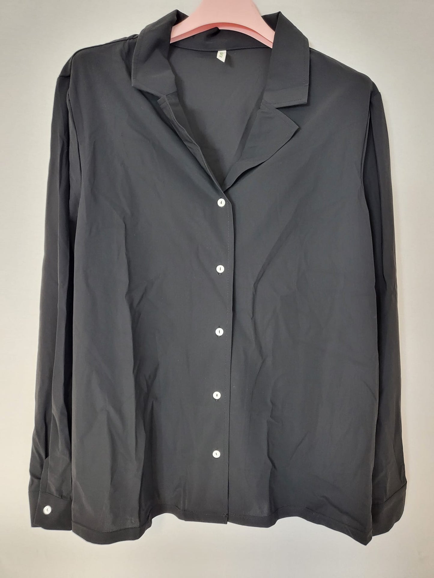 Halara Bluse Strechi Schwarz Gr L 050