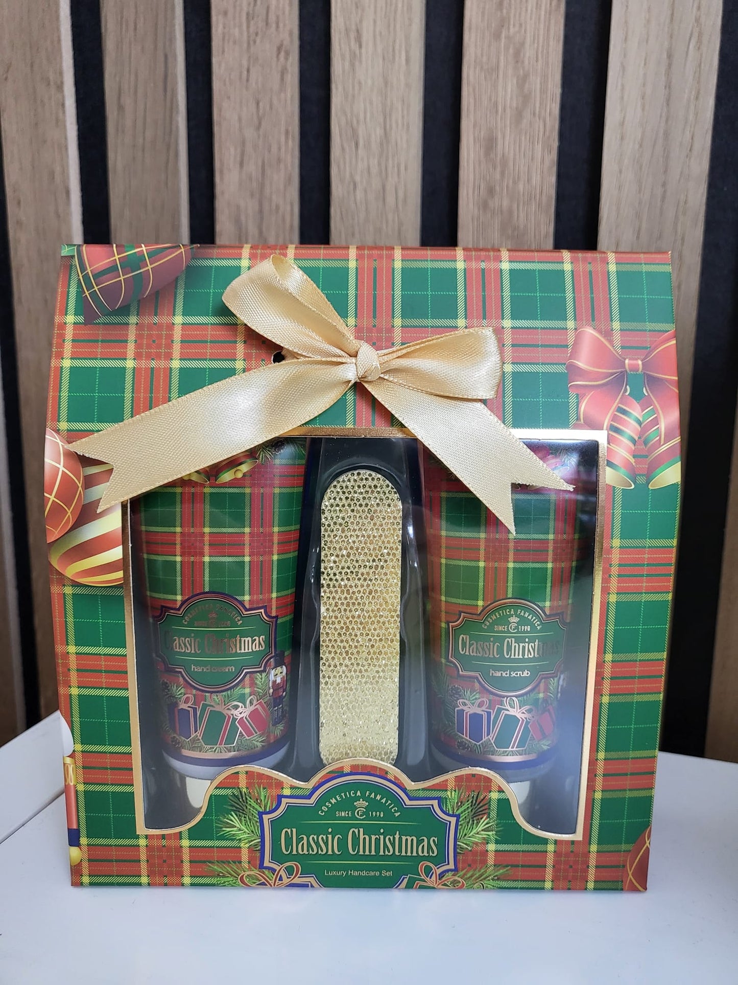 🎄 Classic Christmas – Luxuriöses Handpflege-Geschenkset (3-teilig, je 65 ml) 🎁