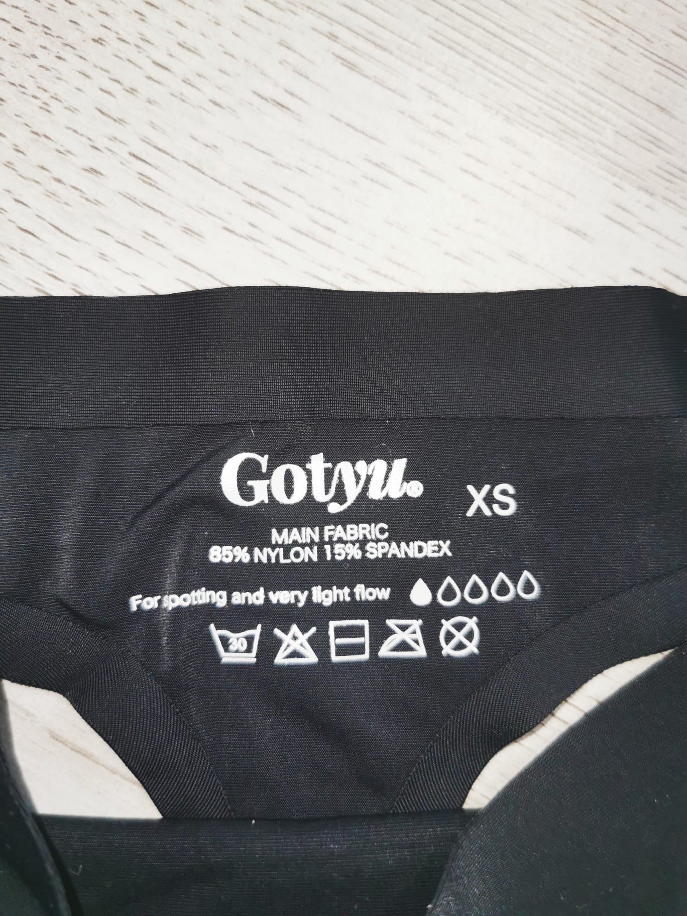 GOTYU Periodenunterwäsche String 1 Tropfen versch. Größen